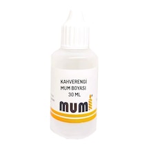 Sıvı Mum Boyası Kahverengi 30 Ml Renksiz