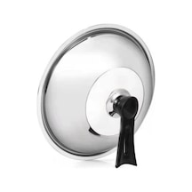 Dikey Tasarım Tencere Kapağı Kolu, Siyah Metal, Isıya Dayanıklı Ve Ergonomik Tasarım, Kolay Montaj, Dayanıklı Ve Şık Görünüm, Tüm Tencere Kapaklarıyla Uyumlu Çok Renkli