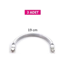 Royaleks Gizli Metal Oval Çanta Bursu 3 Adet - 19 Cm - Metal Çanta Aparatı Çanta Aksesuarı 6411267