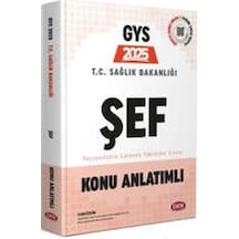 Data Yayınları 2025 T.C Sağlık Bakanlığı Şef Görevde Yükselme Sınavı Konu Anlatımı