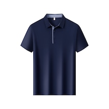 New Performance.arw86299.serintutan-antibakteriyel-yüksek Kalite.çıtçıtlı Polo T.shirt Lacivert