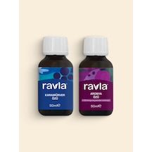 2'li Ürün - Ravla Aronya Özü 50ml / Karamürver Özü 50ml