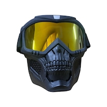 Gear5 Motosiklet Kask Maskesi Kuru Kafa Sarı