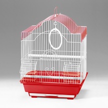 Kuş - 320 - Kafesi Karışık Renkli 30 X 23 - Spt-gld - X 39