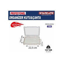 Plastik Bölmeli Çanta Organizer Tek Bölme