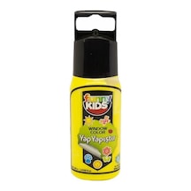 Funny Kids Yap Yapıştır Cam Boyası 60Cc - 7524 Neon Sarı