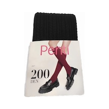 Penti Knit Dizaltı Pantalon 200 Denye Çorap Siyah