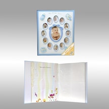Nurcan Foto NRCN-6406 10 x 15 CM 240'lık Bebek 12 Ay Çerçeveli Fotoğraf Albümü