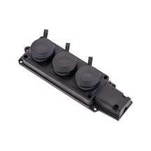 1x16a 2p+e 200/250v Kauçuk Üçlü Priz