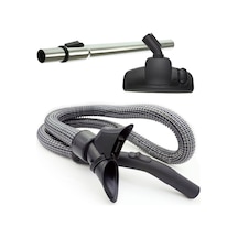 Philips İle Uyumlu Fc 9206 Marathon Elektrikli Süpürge Çelik Telli Hortum Emici Yer Başlığı Teleskop