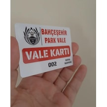 Vale Kartı 25 x 2 Sıra Numaralı 50 Adet