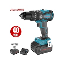Kömürsüz Akülü Darbeli Vidalama Li-ion 40v 90nm - K-catpower4401set-4ah