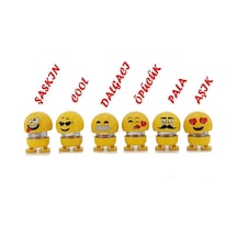 Zıp Zıp Kafalar Sevimli Kafa Sallayan Emojiler Çılgın Kafalar