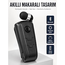 Fineblue F910 Kablosuz Kulaklık Çift Telefon Eşleşme Özelliği Yeni Nesil Siyah
