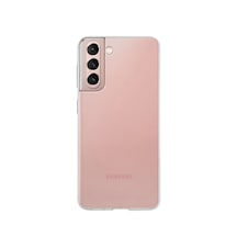Samsung Galaxy Uyumlu S21 Kılıf 1mm Şeffaf Silikon Kılıf