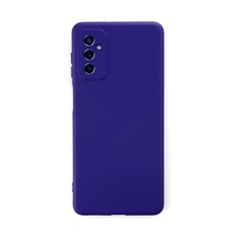 Galaxy Uyumlu - M52 5g Kılıf Nano İçi Kadife Silikon - Mor