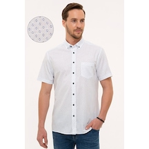 Pierre Cardin Regular Fit Kısa Kollu Gömlek Çok Renkli