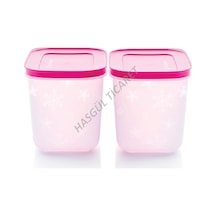 Tupperware Alaska Set 2 X 11 Litre Buzluk Dondurucu Saklama Kabı N1140707 Pembe