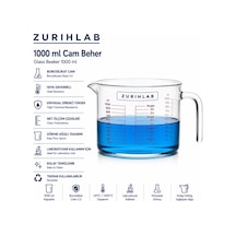 Kulplu Cam Ölçü Kabı Beher 1000 Ml Diğer