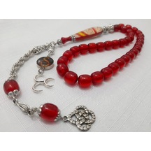 Gs.taraftar Tesbih Özel Tasarım Kapsül Kesim Çubuk Malzeme 9x10