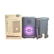 Kts-1279 Telsizli 8 Ses Sistemi Kablosuz Mikrofon Taşınabilir Şarjlı Hoparlör