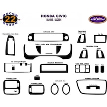Honda Civic Ies Konsol/Maun Kaplama 1995-2001 22.Prç