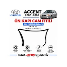 Accent 00-05 Ön Kapı Cam Fitili Sol Kızak İçi 82530 25000