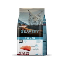 Bravery Somonlu Kısırlaştırılmış Yetişkin Kedi Maması 2 KG