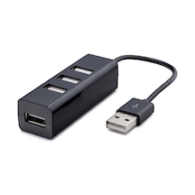 Usb Hub 4 Port 480 Mbps Siyah Hdx7014