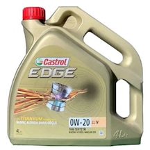 Edge 0w20 Ll Iv 4l Tam Sentetik Benzin Ve Dizel Motor Yağı