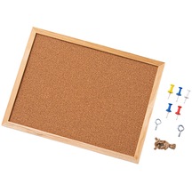 Suntek Mantar Bülten Tahtası Mutfak Tack Panosu Ofis Ve Okul 30x40cm Krem