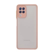 Samsung Uyumlu Galaxy A22 Uyumlu Kılıf Montreal Silikon Kapak - Pembe