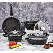 Iron Granit Döküm Tencere Seti