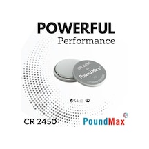 5 Adet 2450 Cr2450 Dl2450 Dl2450 Ecr2450 Kcr2450 3v Lityum Düğme Piller, Düğme Pil, Çocuklara Dayanıklı Ambalaj, Akıllı Ev Cihazları, Küçük Elektronik Ev Aletleri, Araba Anahtarları Ve Diğer