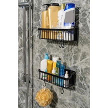 Banyo Raf Düzenleyici Siyah