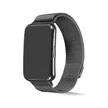 Huawei Watch Fit Uyumlu Krd-01 Metal Ogaa Kordon-gri