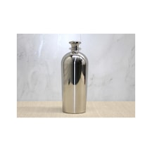 3 Adet Paslanmaz Çelik Matara 19 X 8 Cm Gövde, Su Şişesi, Water Bottle, Flask, Seyahat İçin