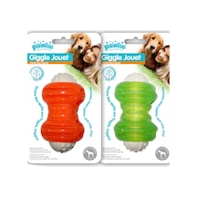 Pawise - 948 - Giggle Jouet Sesli Kauçuk Kemik Köpek Oyuncağı - Edntrend - 12 Cm