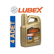 Lubex Primus Fm 5W-30 Tam Sentetik Motor Yağı 4 x 4 L