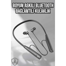 Boyun Bantlı Bluetooth Kulaklık Yüksek Ses Kaliteli 100 Saat Kulaklık - Lisinya