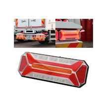 Yeni Star Neon Led Stop Lambası Dinamik Sinyalli Kamyon-tır-dorse-karavan-kamyonet
