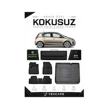 Opel Corsa D 2006 Model Aracınıza Özel 4d Karbonlu Kauçuk Paspas Takımı Ve Bagaj Havuzu