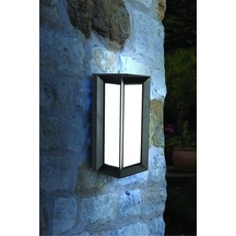 Bahçe Aydınlatması Led Işık 25cm 12w Beyaz Işık 6500k Zita Ultra Bahçe Duvar Aplik Su Geçirmez Diğer