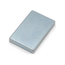 Süper Güçlü Neodyum Mıknatıs, Rare Earth Daimi Nadir Toprak Mıknatısı 40x25x5 Mm Köşeli Süper Güçlü Magnet 8 Adet
