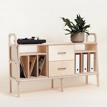 Woodesk Sereno, Ahşap, Dolap Ve Konsol, 140x90, Natural Renk,