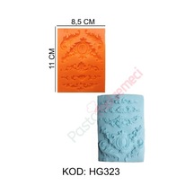 Silikon Kalıp Broş 6 Lı Hg-323 Turuncu