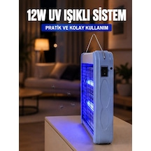 Mey İthalat 12w Uv Böcek Öldürücü Lamba Elektrikli Sinek Sivrisinek Öldürücü Asılabilir