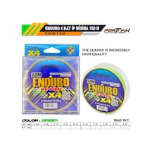Portfish Enduro 4 Kat İp Misina 150 Mt Yeşil 0,16