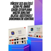 Akıllı Saat Ve Air Pro Kulaklık 7 Kordonlu Çok Fonksiyonlu İkili Set Yeni Nesil