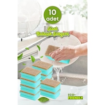 Grimorlife 10 Adet Doğal Lifli Sisal Oluklu Bulaşık Süngeri Özel Dokulu Pinterest Mutfak Temizlik Süngeri